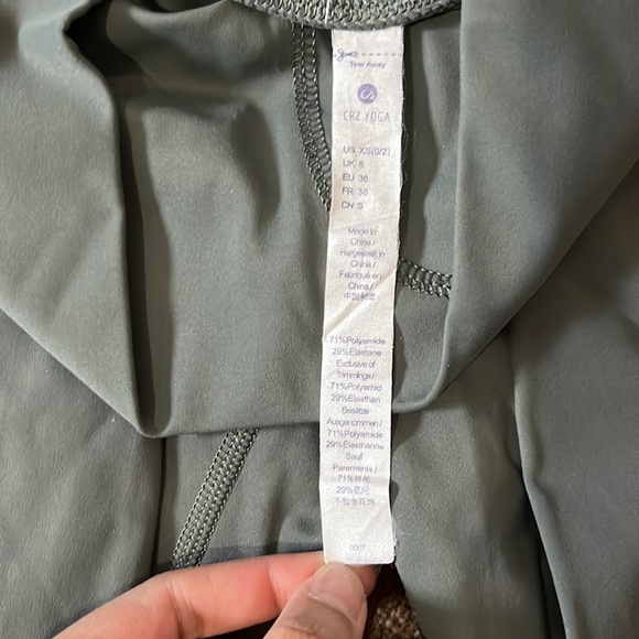 olive green leggings - Picture 5 of 5